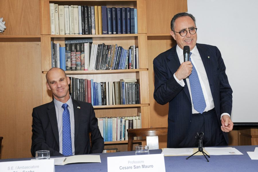Incontro con S.E. Ofer Sachs
