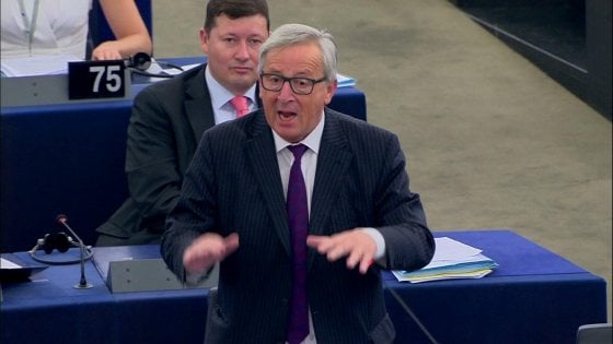 Stato dell’Unione, Juncker: “L’Ue ha vento in poppa, ripresa economica aiuta il rilancio politico”