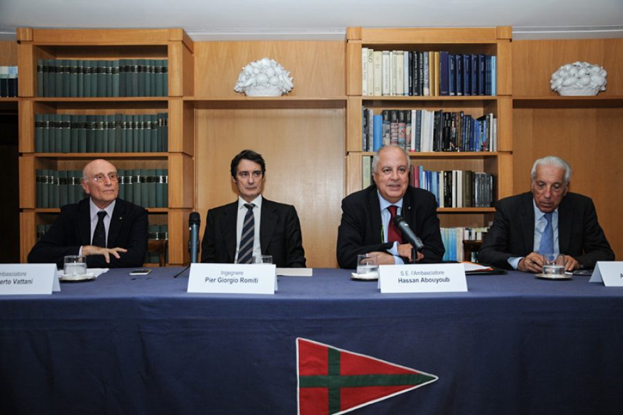 Incontro con S.E. Hassan Abouyoub