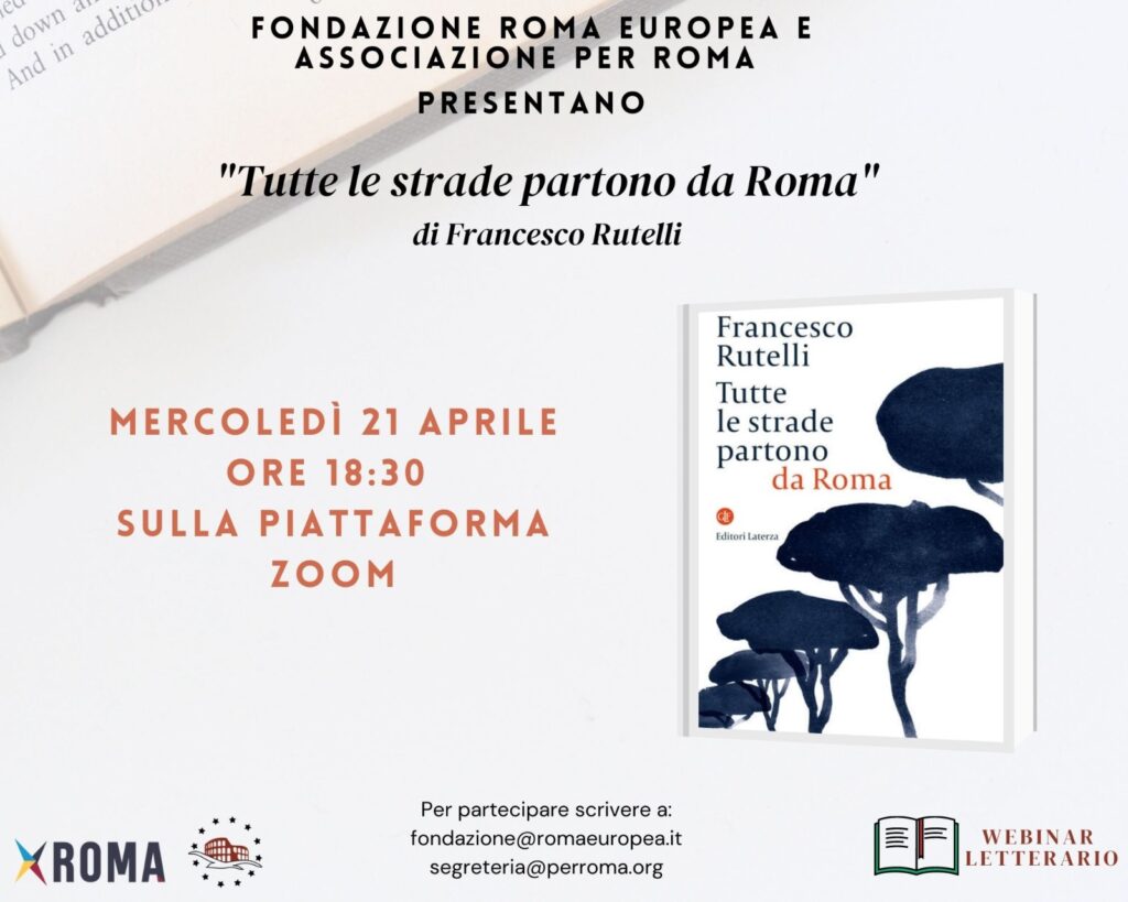 Webinar Letterario – Tutte le strade partono da Roma