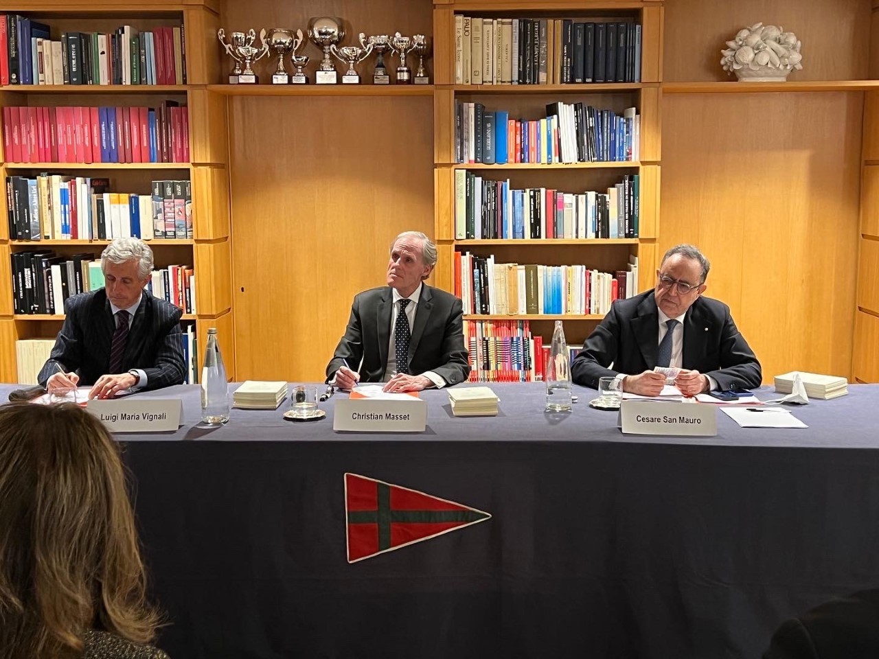 S.E. Christian Masset, Ambasciatore di Francia in Italia, ospite della Fondazione Roma Europea